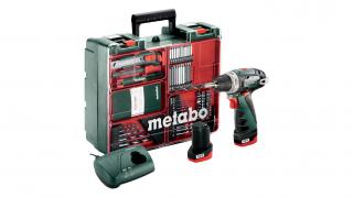 Metabo akkus fúrócsavarozó PowerMaxx BS SET (MOBIL MŰHELY)