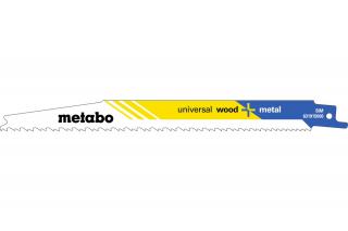 Metabo kardfűrészlap  UNIVERSAL WOOD + METAL  200X1,5MM*5DB