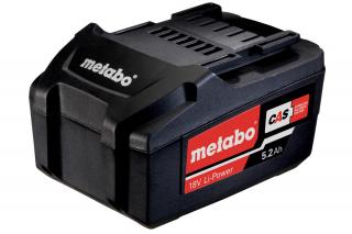 Metabo Li-Power Akkuegység 18V 5,2Ah