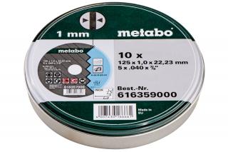 Metabo vágótárcsa 125x1,0x22,23 INOX  SP  TF 41 10 DB-OS
