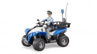 Rendőrségi quad rendőrrel