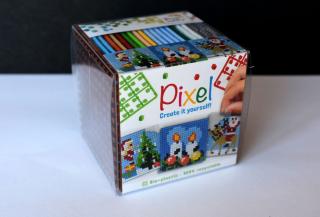 Pixel kocka - Karácsony 3 db-os