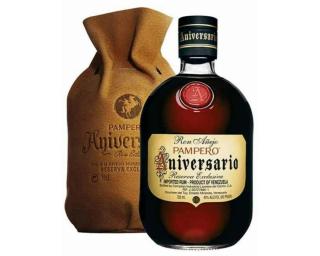 Pampero rum Aniversario bőr tasakban 0,7L 40%