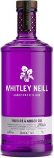 Whitley Neill Rhubarb Ginger Gin 43% 0,7L