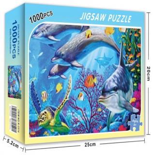 Delfinek puzzle 1000 db 70 x 50 cm