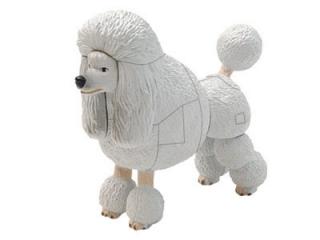 Dogs 3D puzzle - Poodle