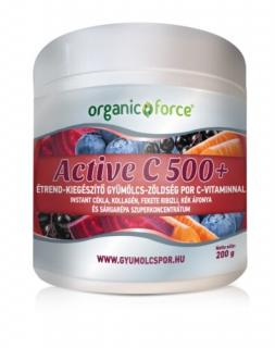 Active C 500+ szuperkoncentrátum 200 g - organic force