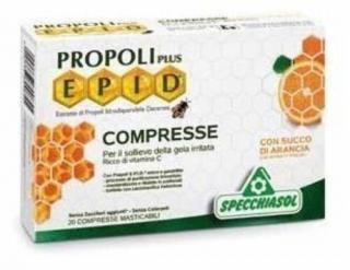 Cukormentes propolisz szopogatós tabletta narancsos 20 db - Specchiasol