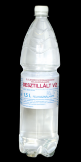 Desztillált víz 1500 ml