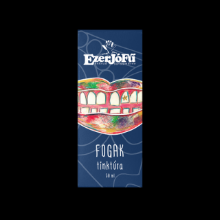 Fogak tinktúra 50 ml - Ezerjófű