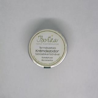 Krémdezodor szódabikarbónával eukaliptusz-borsmenta 45 ml - Borza