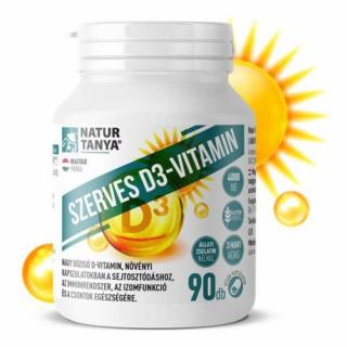 Natur Tanya® Szerves D3-vitamin 4000NE 90 db (90 napi adag)