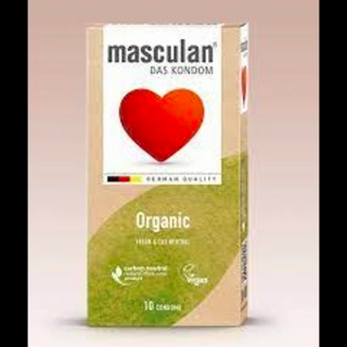 Óvszer organic vegán 10 db - Masculan