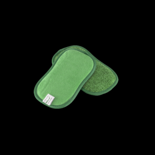 Piskóta szivacs zöld színben 1 db - Vixi
