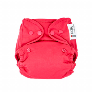 Pop-in mosható bambusz pelenka - patentos - Raspberry