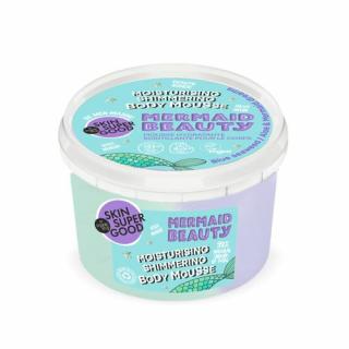 Skin Super Good - Testápoló mousse hidratáló csillogó „mermaid beauty” 250 ml