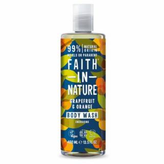 Tusfürdő grapefruit és narancs - Faith in Nature (400 ml)