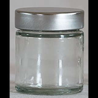 Üvegtégely ezüst tetővel 30 ml