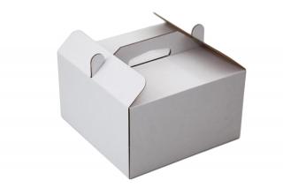 Torta doboz (22x22+16 cm)