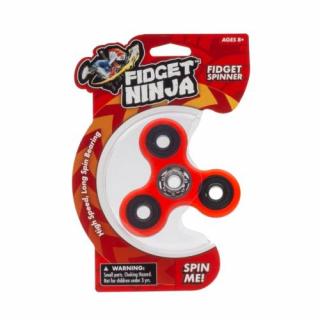 Fidget Spinner - Tri Spinner, piros