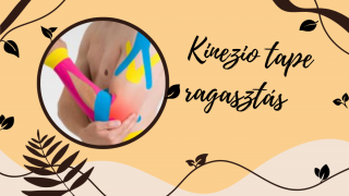 Kinezio tape ragasztás 30"perc