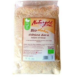 Bio alakor ősbúza teljes őrlésű dara 500g (Naturgold Kft.)