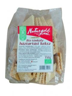 Bio tönköly háztartási keksz (150 g) (Naturgold Kft.)