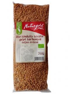 Bio tönköly tészta gépi tarhonya teljes őrlésű 250g (Naturgold Kft.)