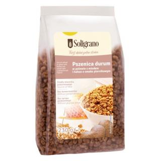 Puffasztott durumbúza mézeskalács ízű 230g (Naturgold Kft.)