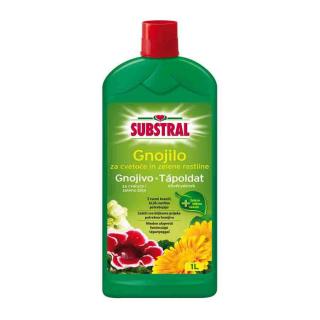 Substral tápoldat szobanövényekhez, virágzó és zöld cserepes növények számára 1000 ml
