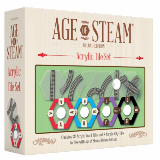 Age of Steam Deluxe: Acrylic Track Tiles (angol) kiegészítő