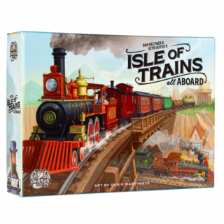 Isle of Trains: All Aboard (nyomtatott magyar szabállyal) társasjáték