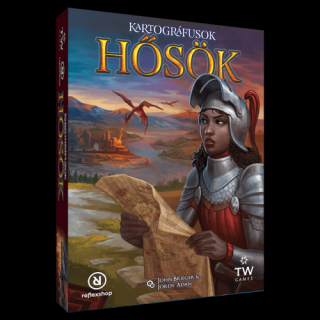 Kartográfusok - Hősök társasjáték - ajándék promókártyával
