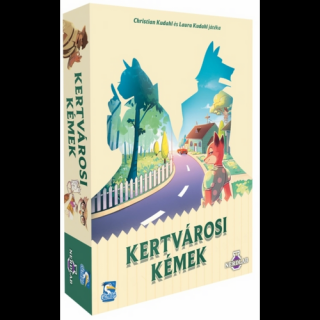 Kertvárosi kémek társasjáték - ajándék promókártyával