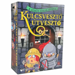 Kulcsvesztő útvesztő társasjáték
