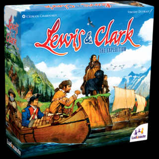 Lewis  Clark (angol) társasjáték