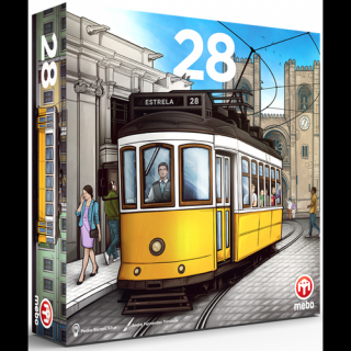 Lisbon Tram 28  (nyomdai magyar szabállyal)  társasjáték + AJÁNDÉK promókártyák