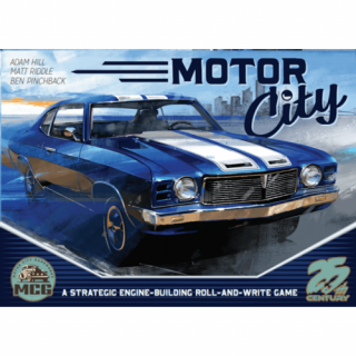 Motor City (nyomdai magyar szabállyal) társasjáték