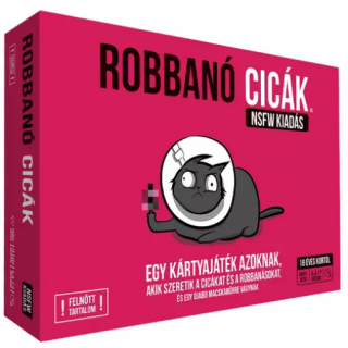 Robbanó cicák - NSFW kiadás társasjáték