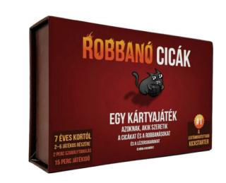 Robbanó Cicák társasjáték