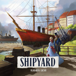 Shipyard (2nd edition, választható nyomdai magyar szabállyal) társasjáték