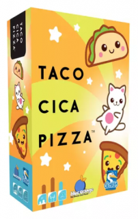 Taco, cica, pizza társasjáték