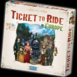 Ticket to Ride: Europe – 15th Anniversary (angol) társasjáték