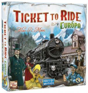 Ticket to Ride Europe társasjáték