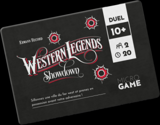 Western Legends: Showdown (angol) társasjáték