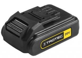 Tartalék akkumulátor 2000mAh Trotec PSCS 10-20 V fúrógéphez - 1 órás gyorstöltés, verhetetlen ár