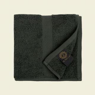 Olajzöld luxus pamut törölköző 30x30 cm 2 db