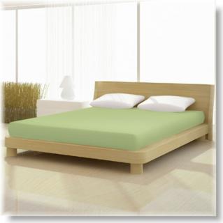 Pamut jersey classic almazöld színűgumis lepedő 70x140 és 60x120-25 cm-es matracra