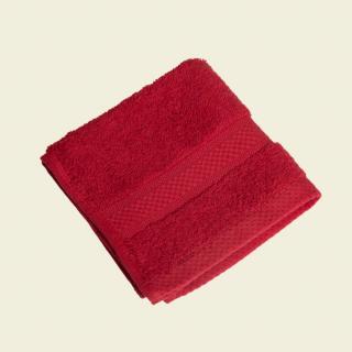 piros luxus pamut törölköző 30x30 cm 2 db