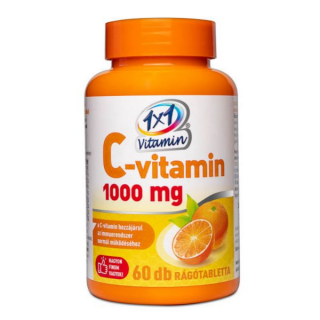 1x1 Vitaday C-vitamin 1000 mg rágótabletta 60db